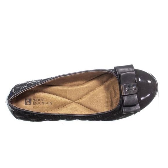 NWOB White mountain black flats size 6.5 - Picture 2 of 6